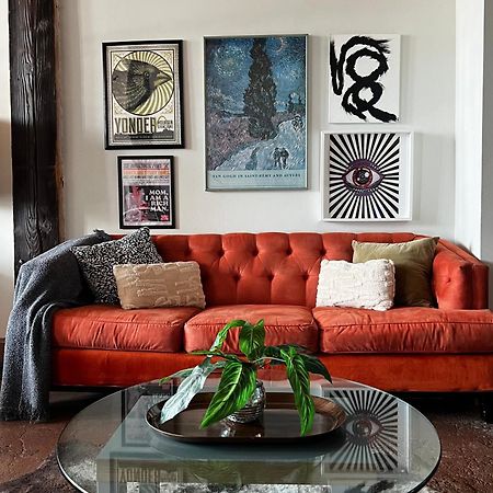 420 Friendly Boho Loft Downtown King Suite Free Parking ดีทรอยต์ ภายนอก รูปภาพ